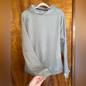 Kenneth Cole Greenish Gray Hoodie